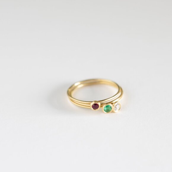 Ruby Gold Ring - Picture 2 of 2